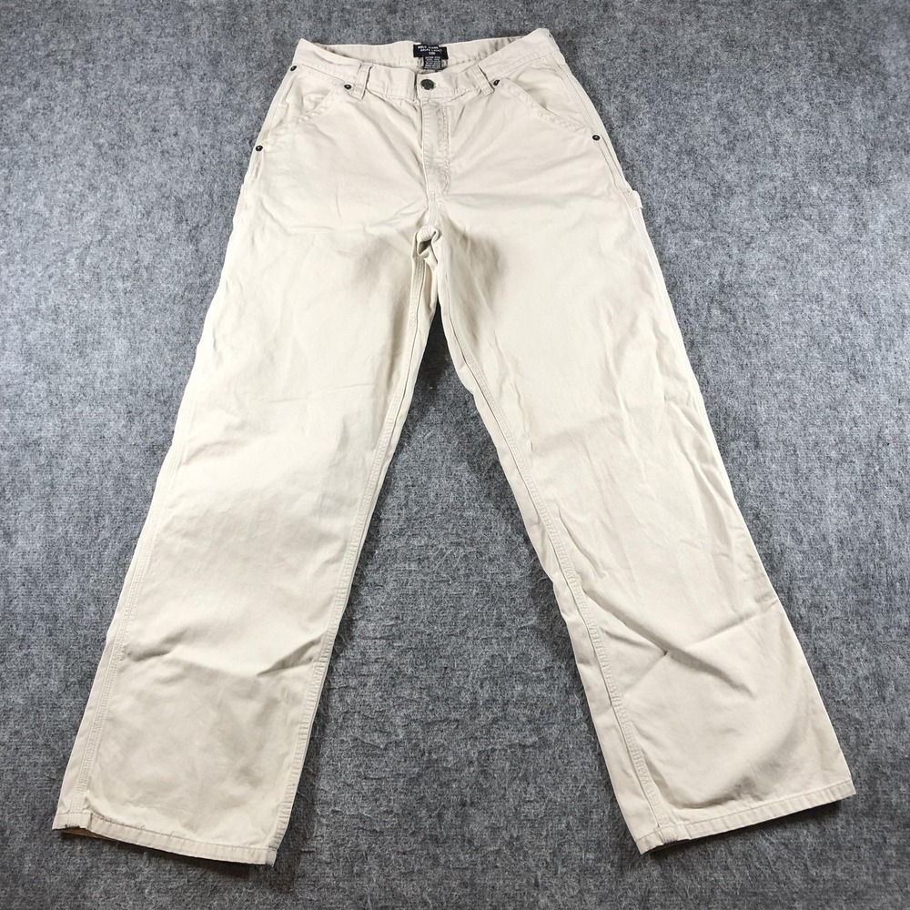 Polo Jeans Co Ralph Lauren Pants‎ Girls 16 Beige Carpenter Twill Relaxed Fit
